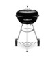 Barbecue a carbone Compact Kettle 47 cm Weber carbonella nero 1221004 BBQ